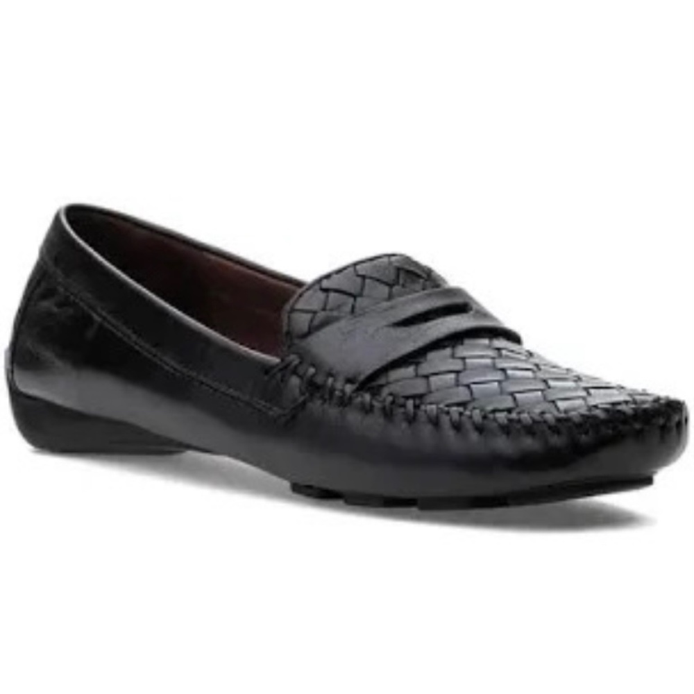 Robert Zur Petra Black Leather Loafer Women’s Size 8.5